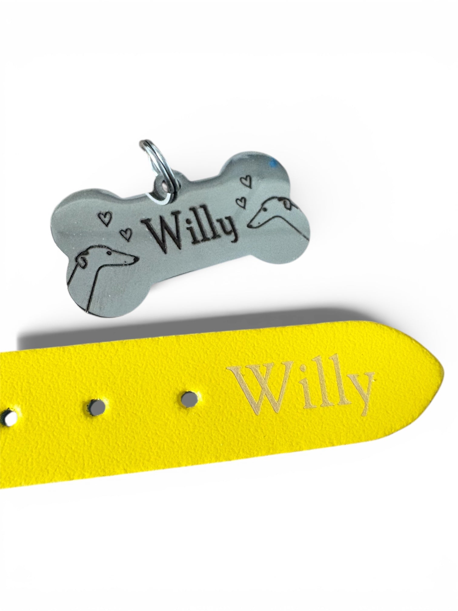 Engraved Dog Tags - Bones