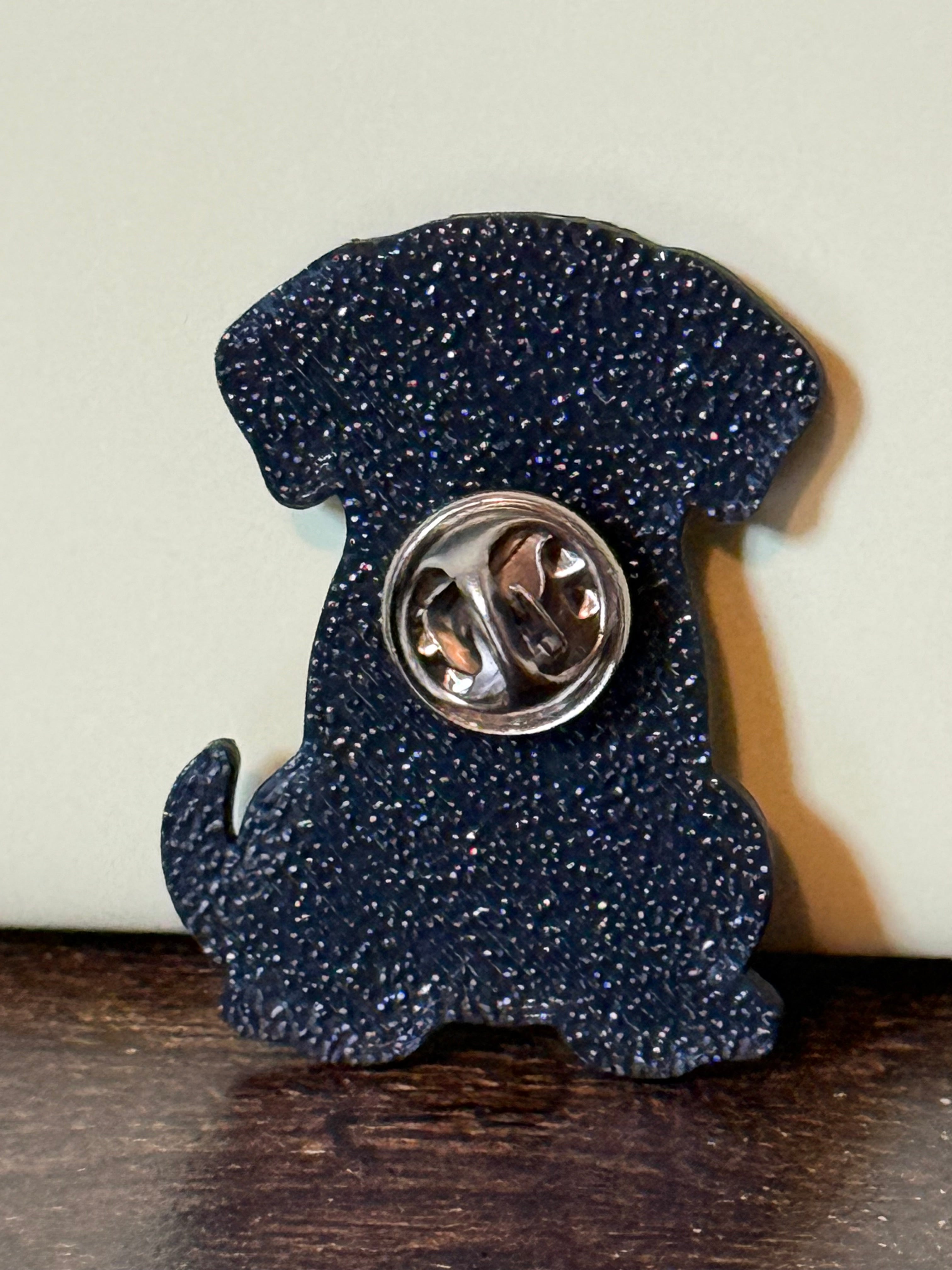 Labrador Pin Badge | 3D Printed Dog Pin | Gift for Lab Lovers