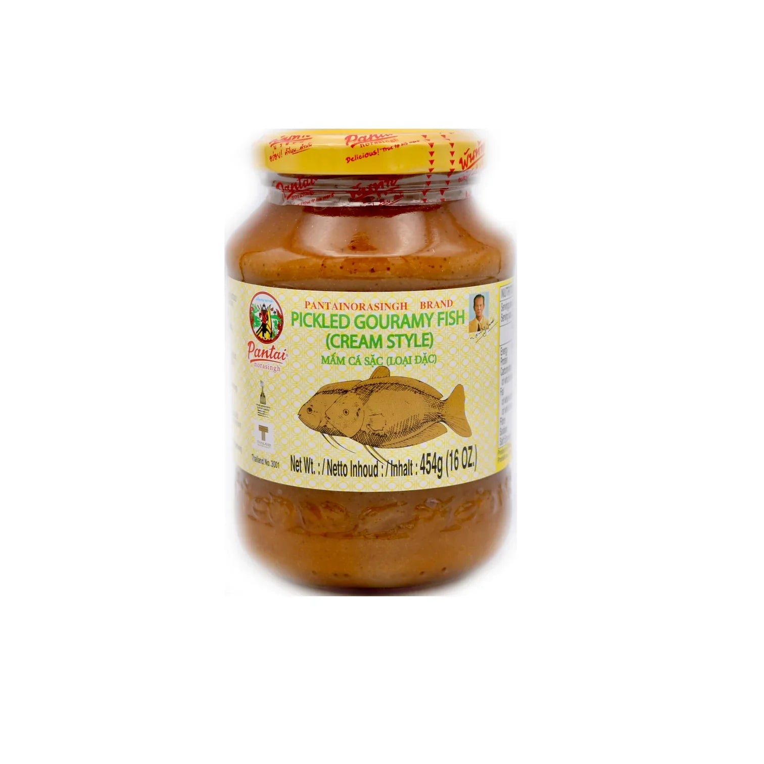 PANTAI Pickled Gouramy Fish (Cream Style) 454g