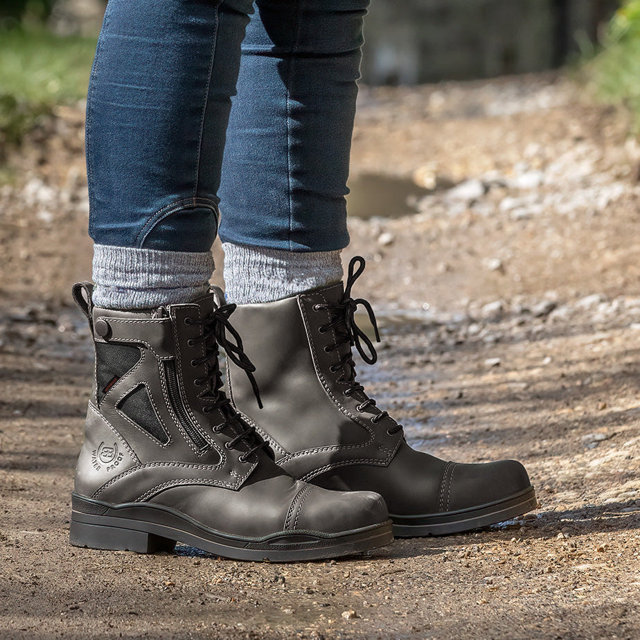 Kentucky Storm Waterproof Ankle Boots - Grey