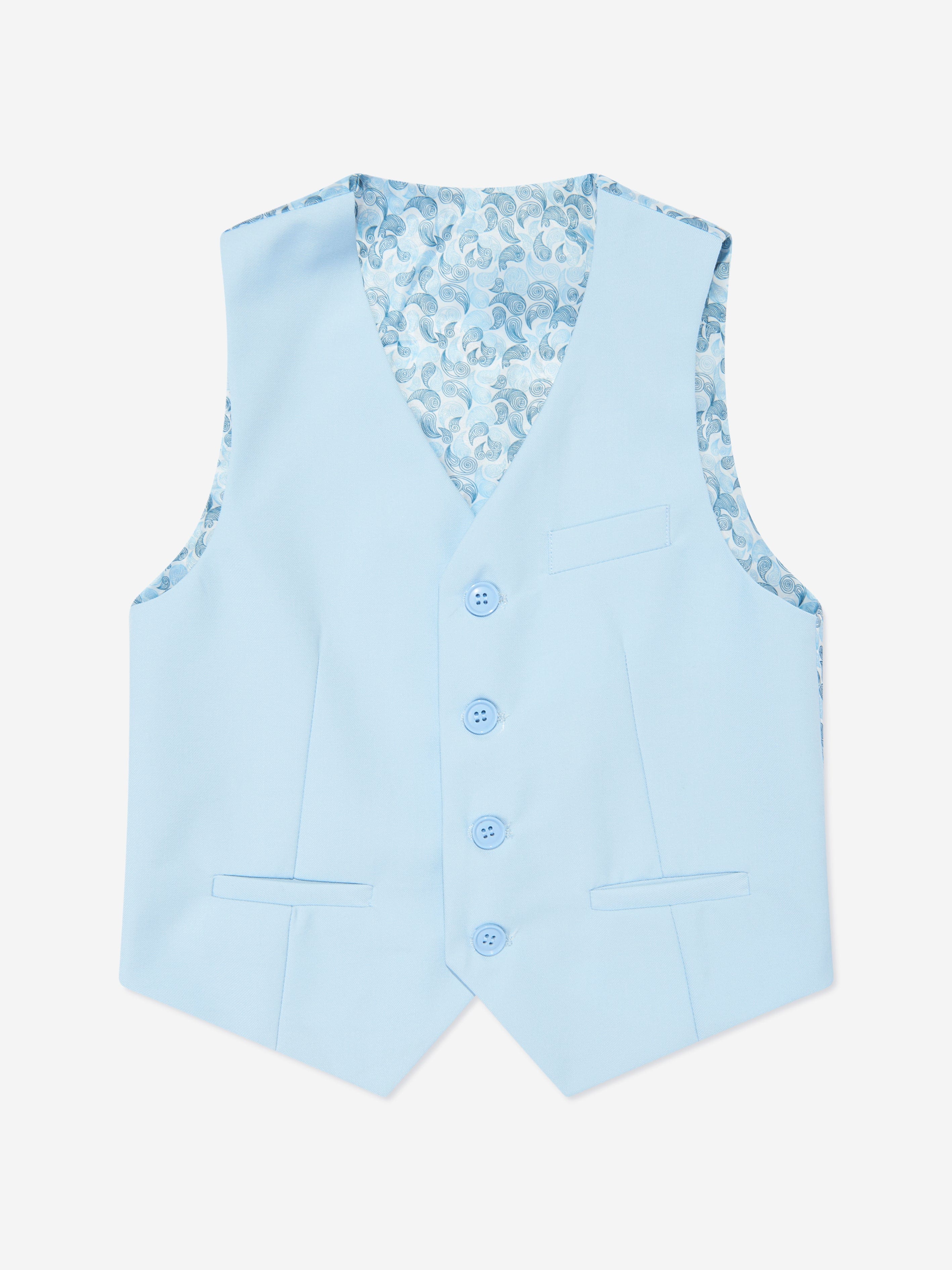 SUITLAB London Boys 7 Piece Suit Set in Blue