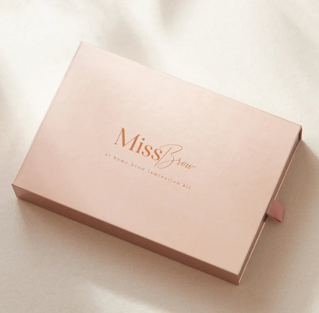 Home Brow Lamination Gift Set with Tools and Brow Care Serum - Miss Brow Kit