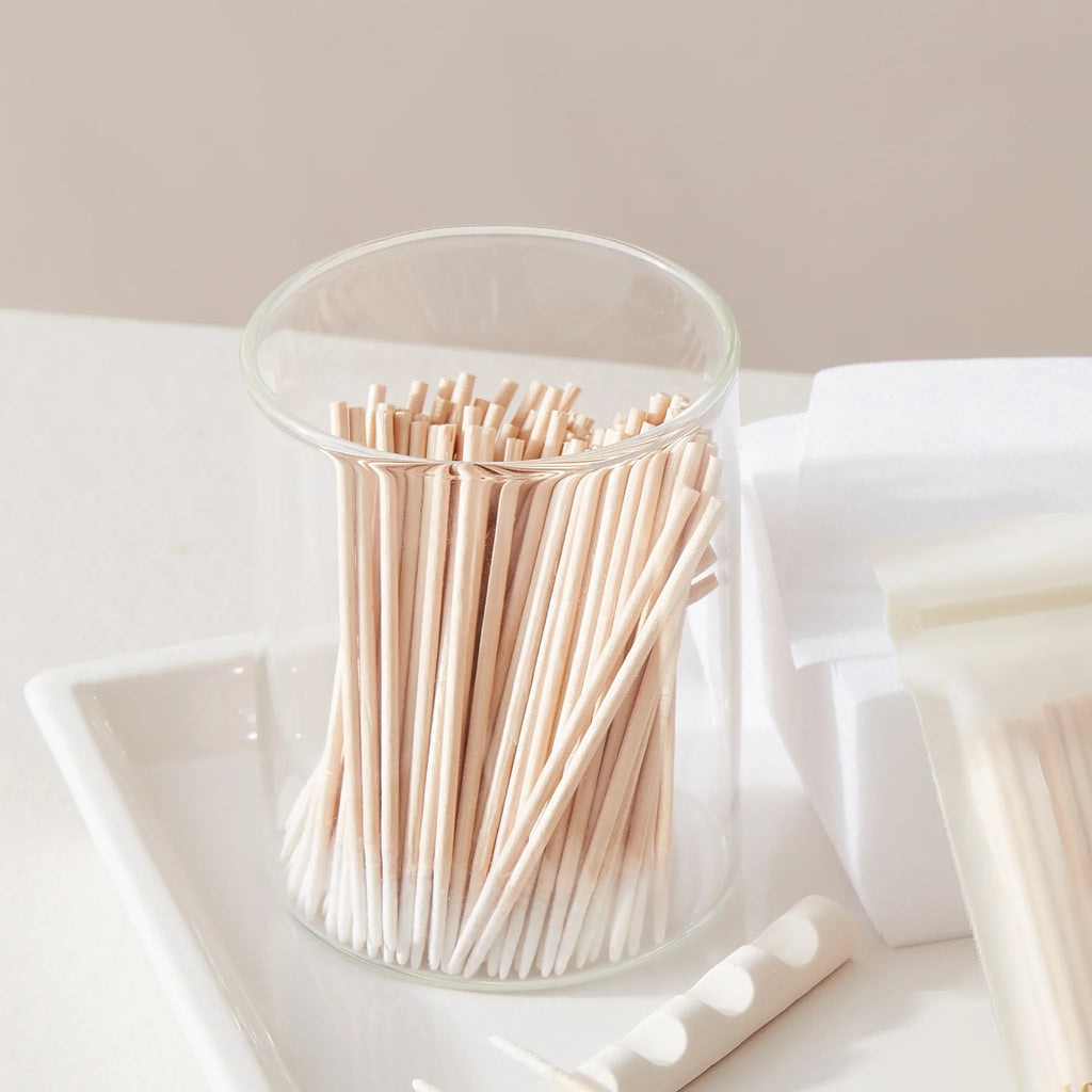 Bamboo Glass Storage Jar