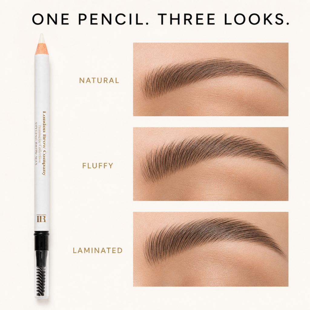 Brow Primer and Styling Pencil including Brush 2-in-1