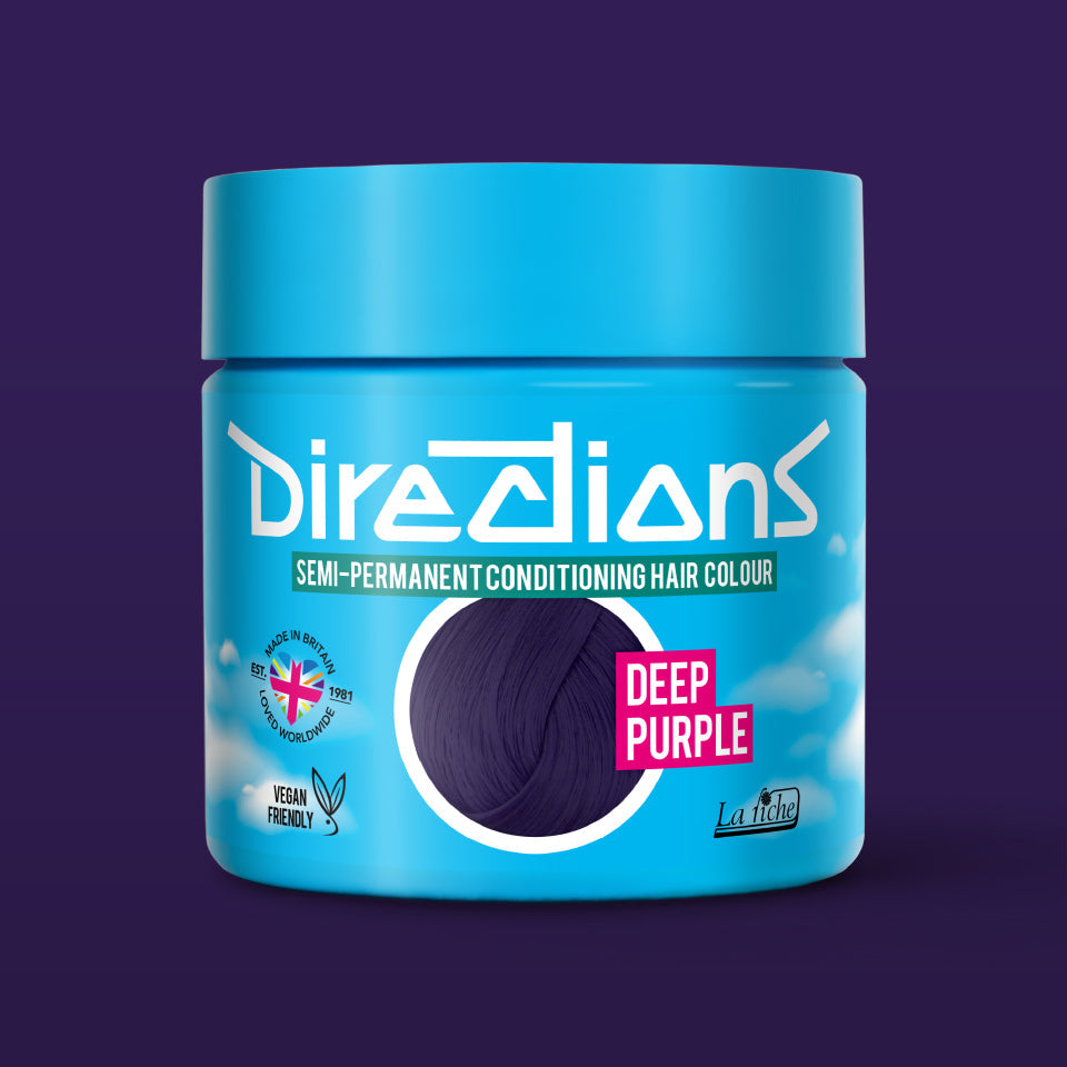 La Riche Directions Semi Permanent Hair Dye - Deep Purple