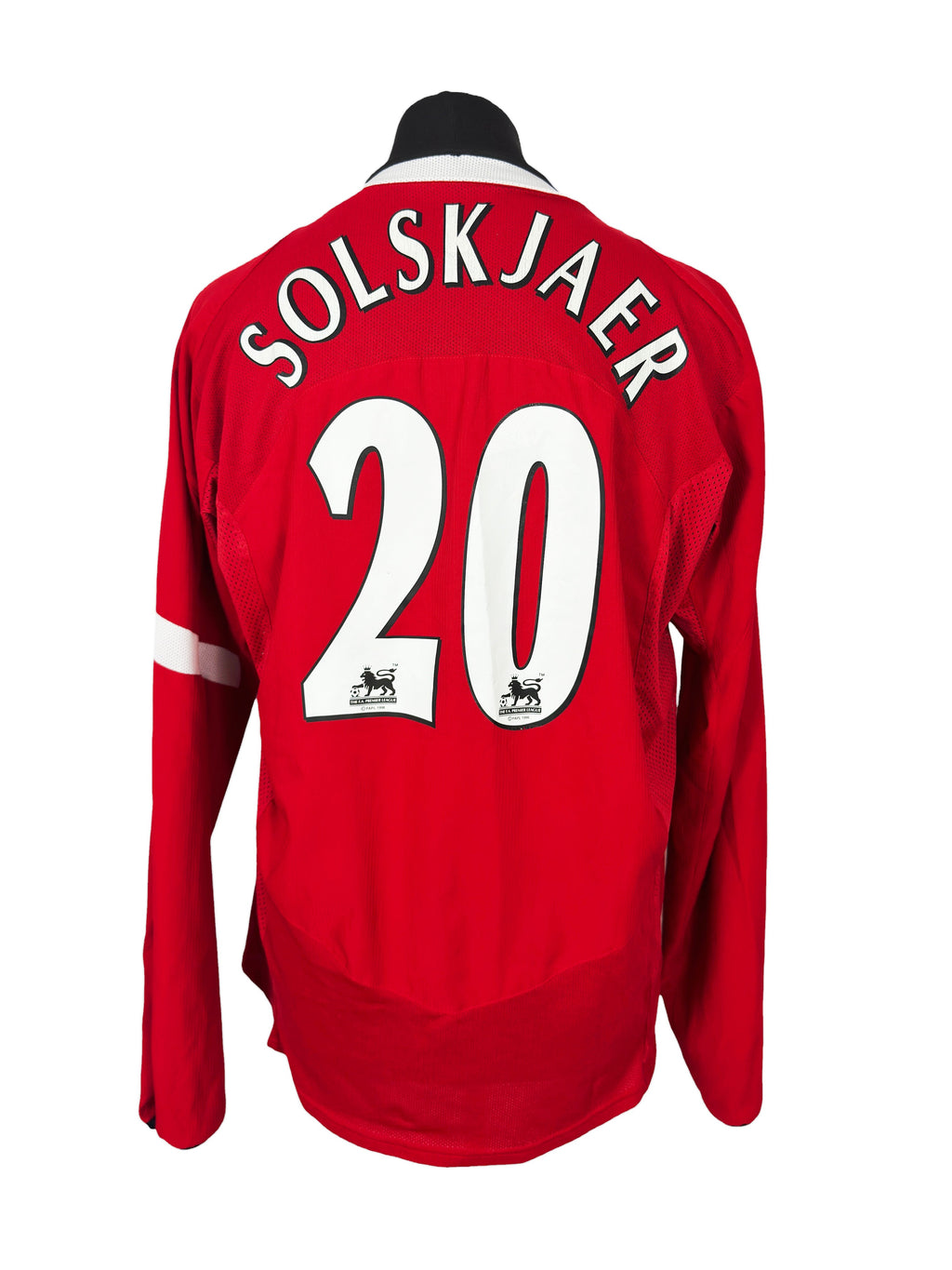 2004-06 Manchester United L/S Home - Size XL (L Fit) - Solskjaer 20