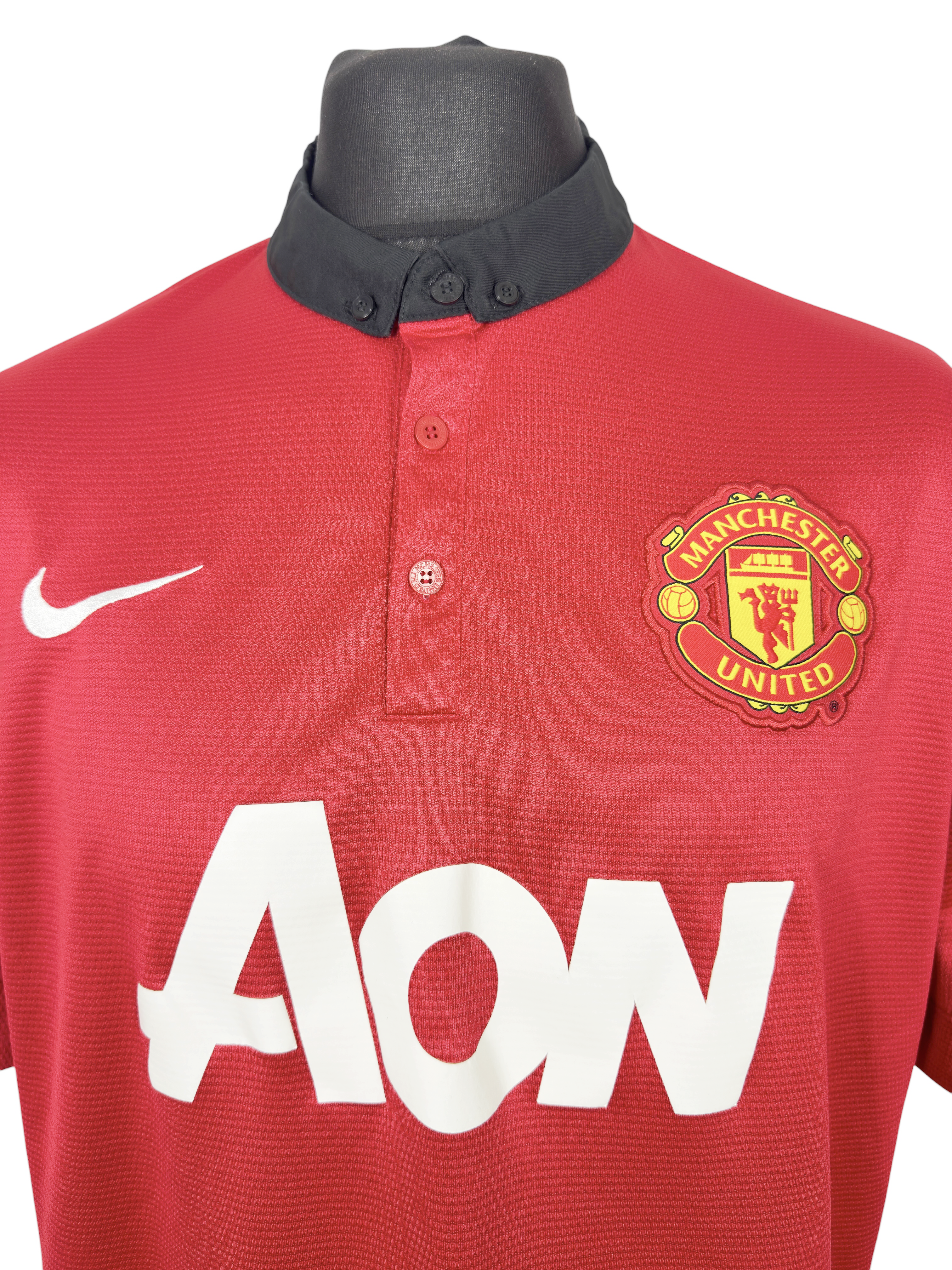 2013-14 Manchester United Home - Size XXL (XL Fit)