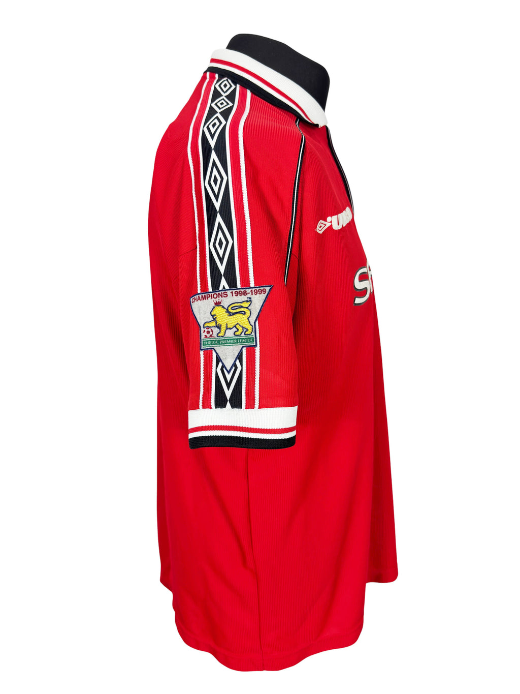 1998-00 Manchester United Home - Size XL (L Fit) - Scholes 18