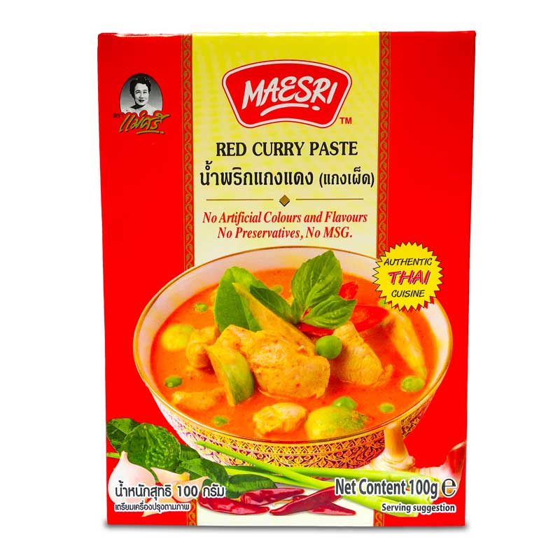 MAESRI Red Curry Paste 100g