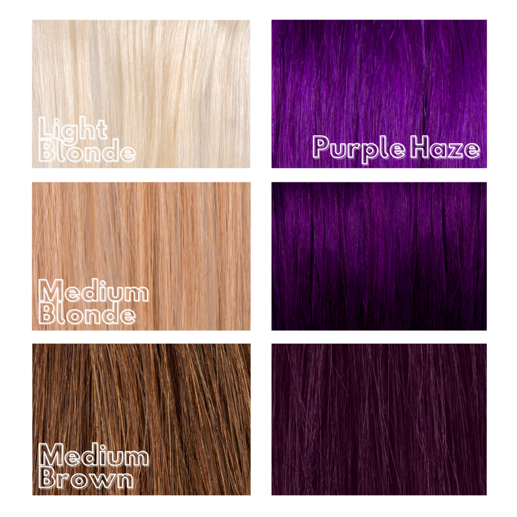 Bright Purple Semi-Permanent Hair Dye - Purple Haze | Manic Panic