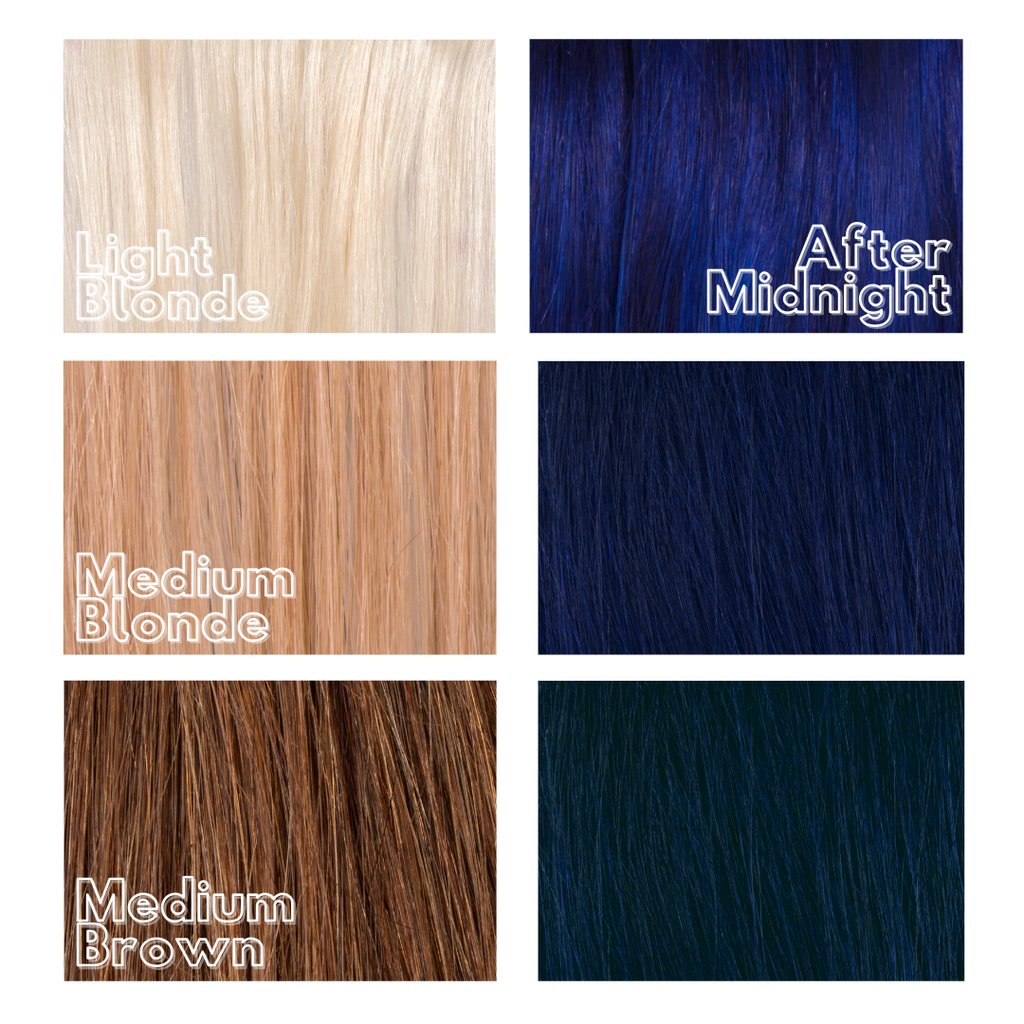 Dark Blue Semi-Permanent Hair Dye - After Midnight Blue | Manic Panic