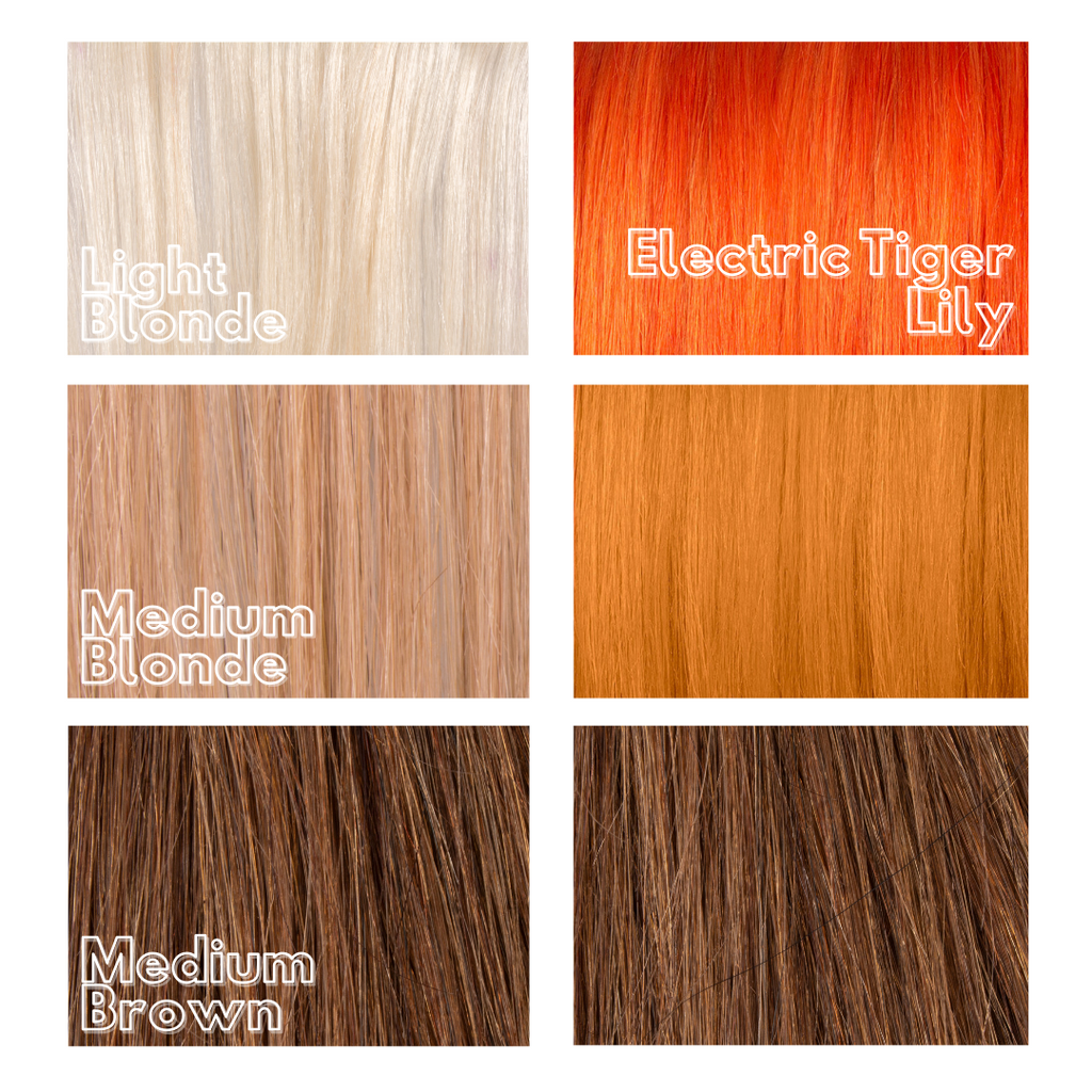 Manic Panic Electric Tiger Lily Semi-Permanent Hair Dye - Vibrant Orange Vegan