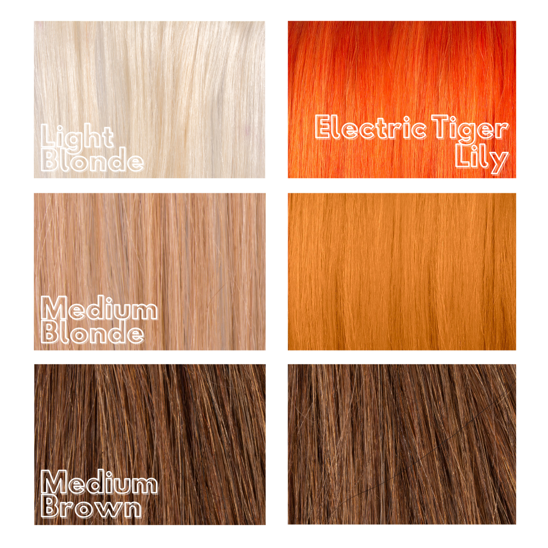 Manic Panic Electric Tiger Lily Semi-Permanent Hair Dye - Vibrant Orange Vegan