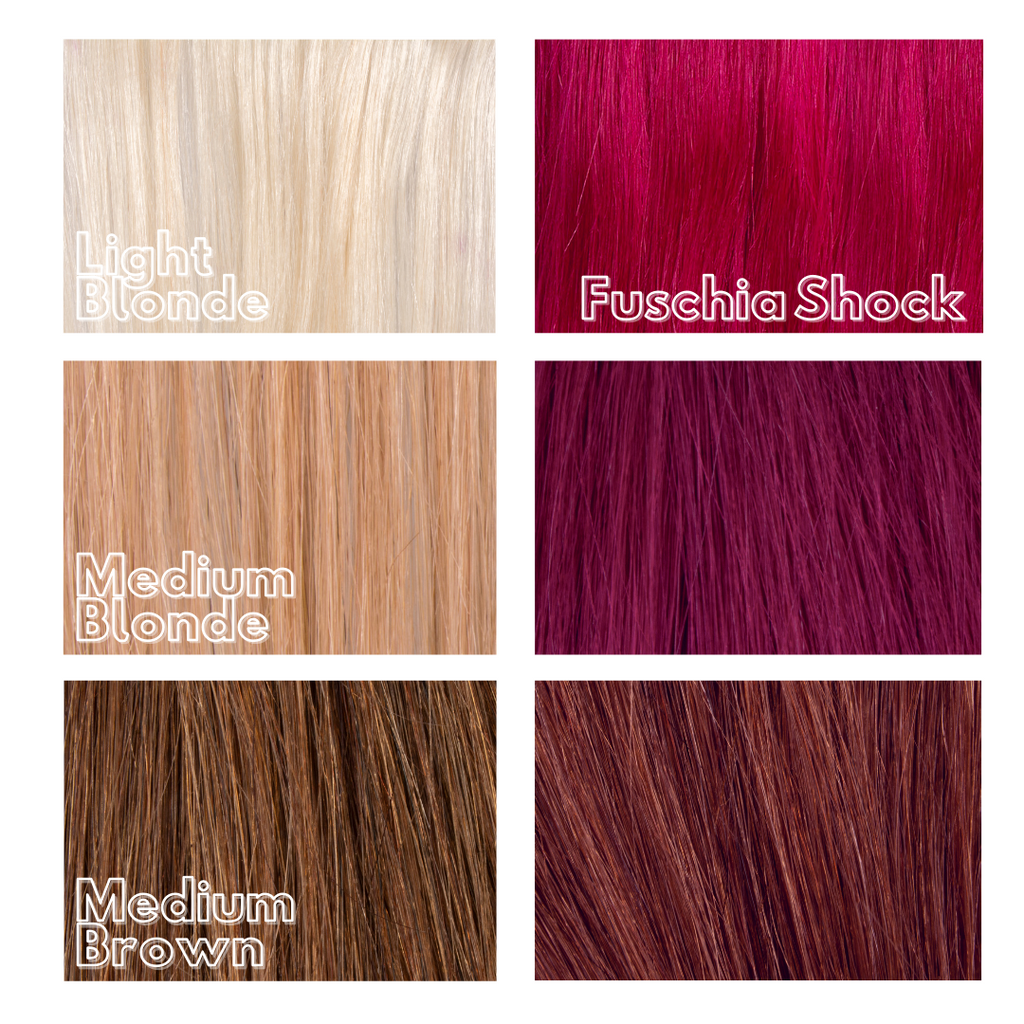 Manic Panic Fuschia Shock Semi-Permanent Hair Dye - Vibrant Hot Pink Fuchsia Vegan