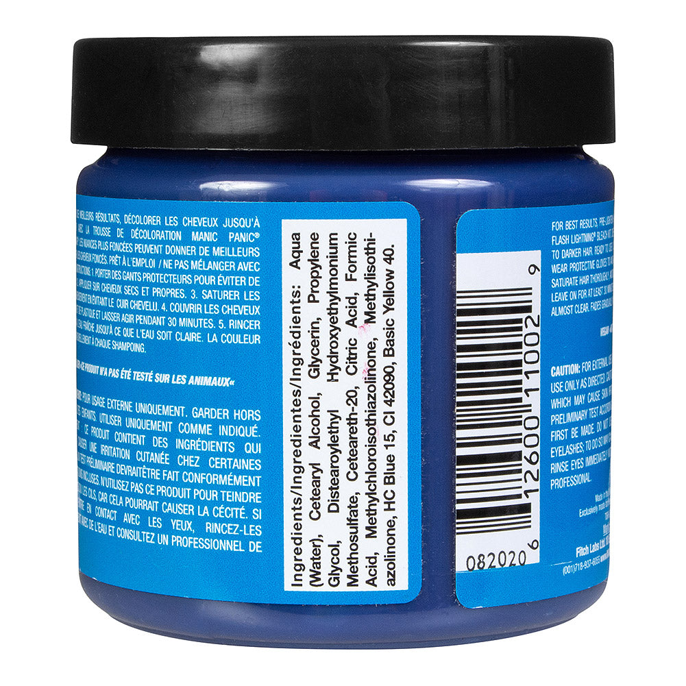 Manic Panic Atomic Turquoise Semi-Permanent Hair Dye - Bright Turquoise Blue Green Vegan