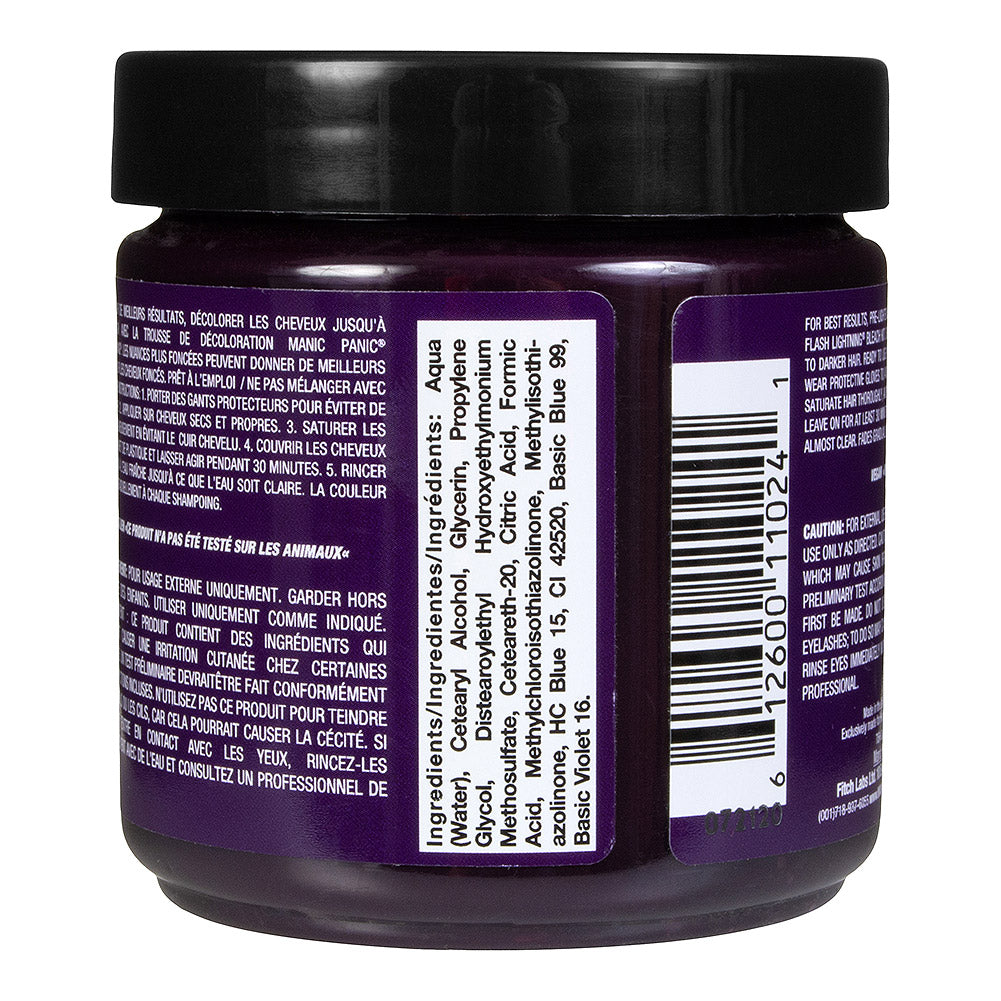 Bright Purple Semi-Permanent Hair Dye - Purple Haze | Manic Panic