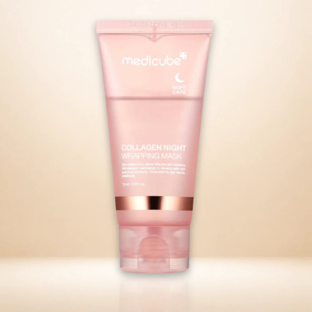 Medicube Collagen Night Wrapping Mask | Overnight Peel-Off Glass Skin Mask