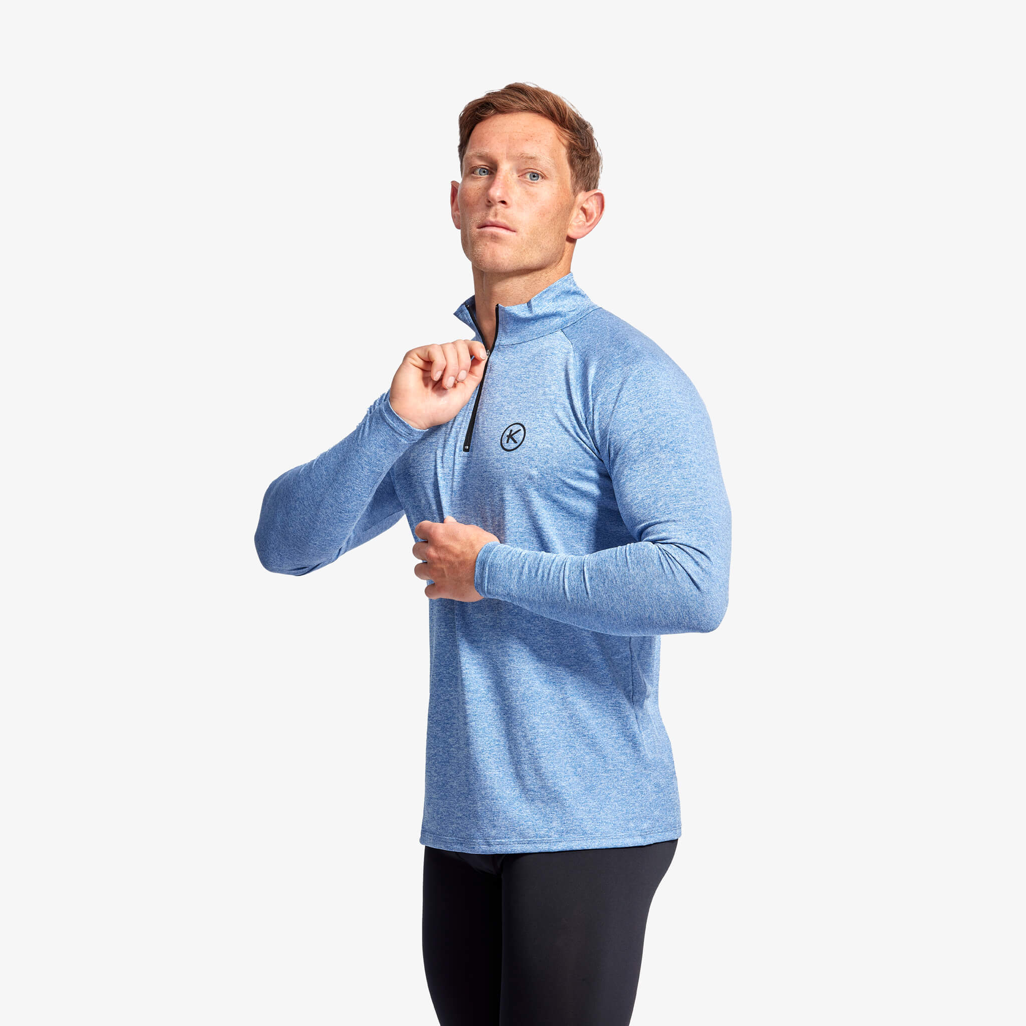 Men's Infrared 1/4 Zip LS