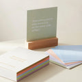 Motivational Cards with Wooden Stand