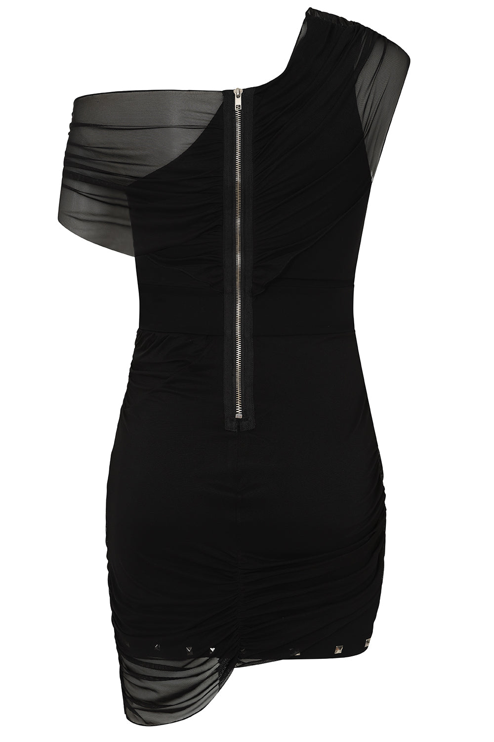 Necessary Evil Venus Wrapped Mesh Mini Dress - Size UK 8 Left Only!