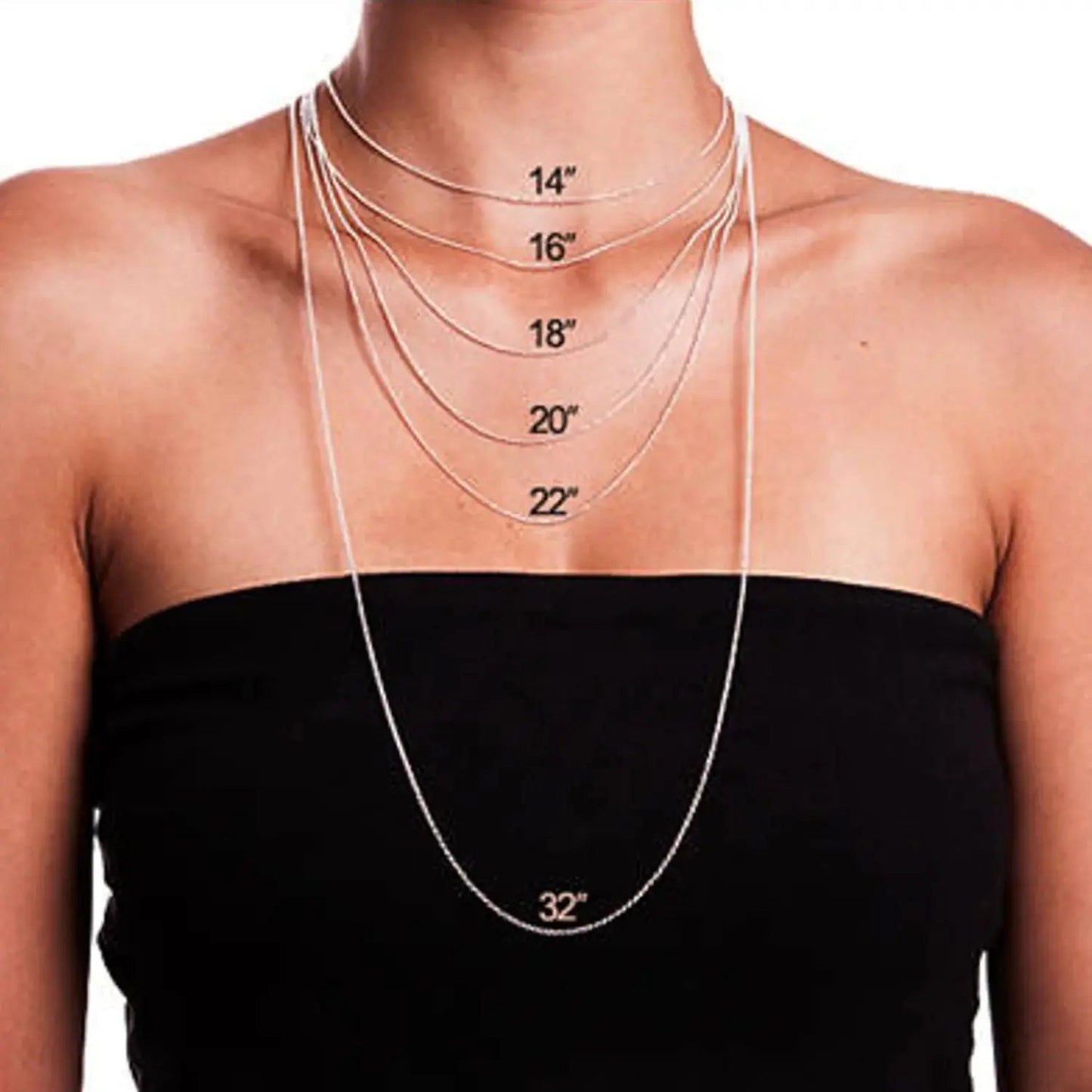 Sea & Moon Medium Necklace, Sterling Silver with Gold Plate