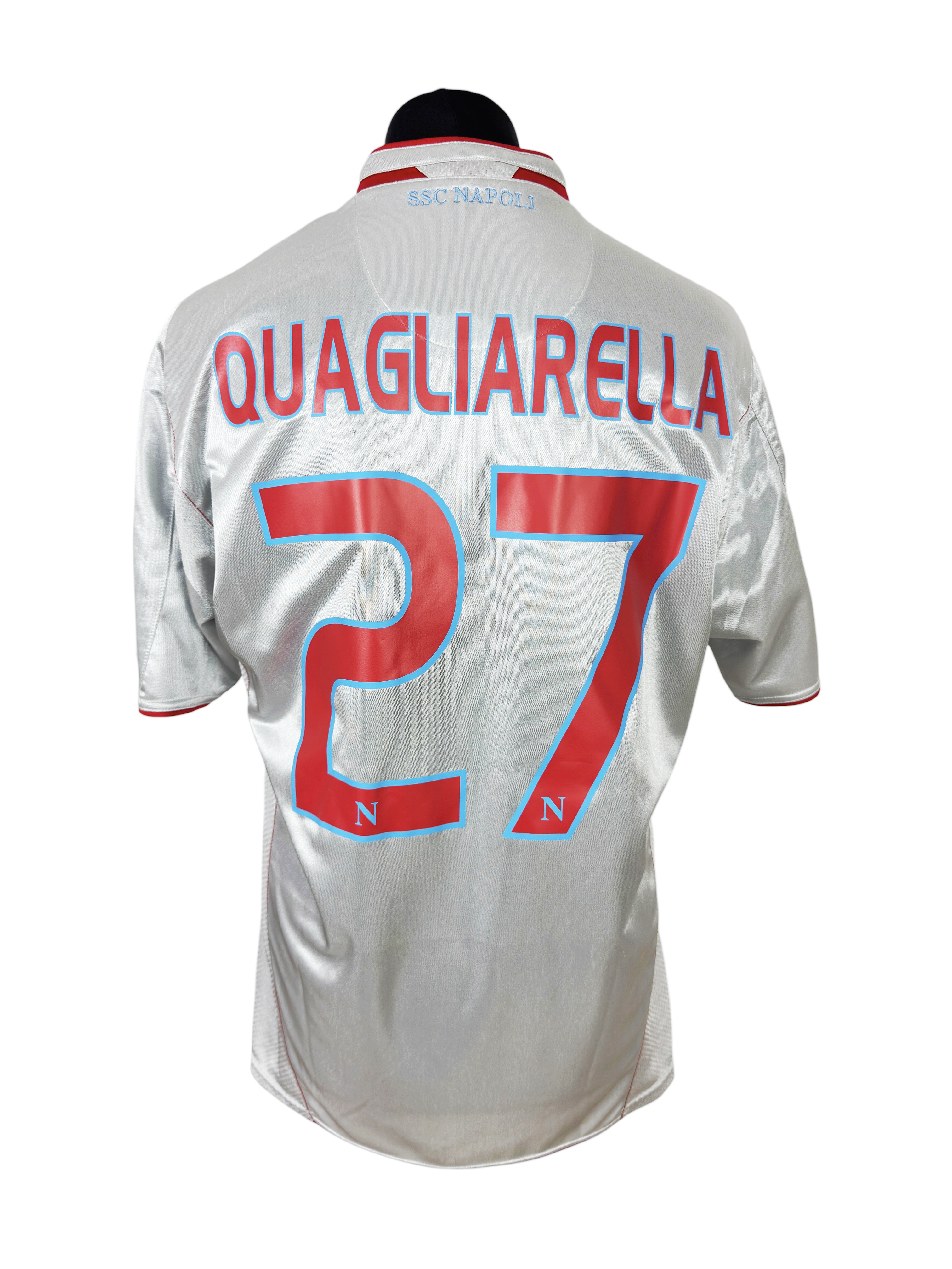 2009-10 Napoli Away - Size L - Quagliarella 27