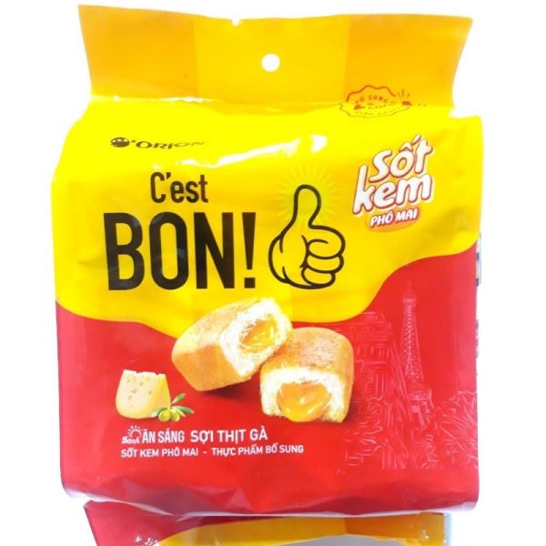 ORION C'est Bon Chicken Floss Cheese Cream Cake 5x20.3g