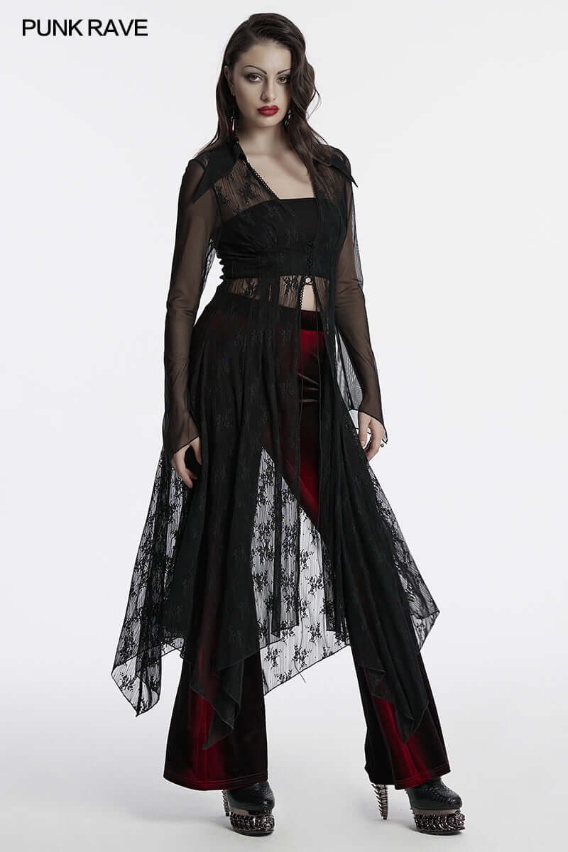 Punk Rave Tau Lace Cardigan