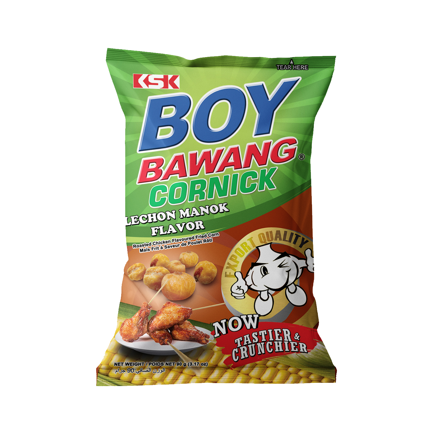 BOY BAWANG Cornick Lechon Manok Flavour 90g