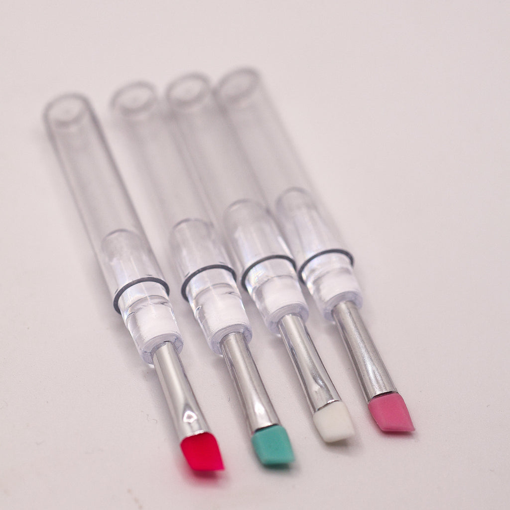 Lash & Brow Lamination Tint Angled Silicone Brushes - 2 sizes