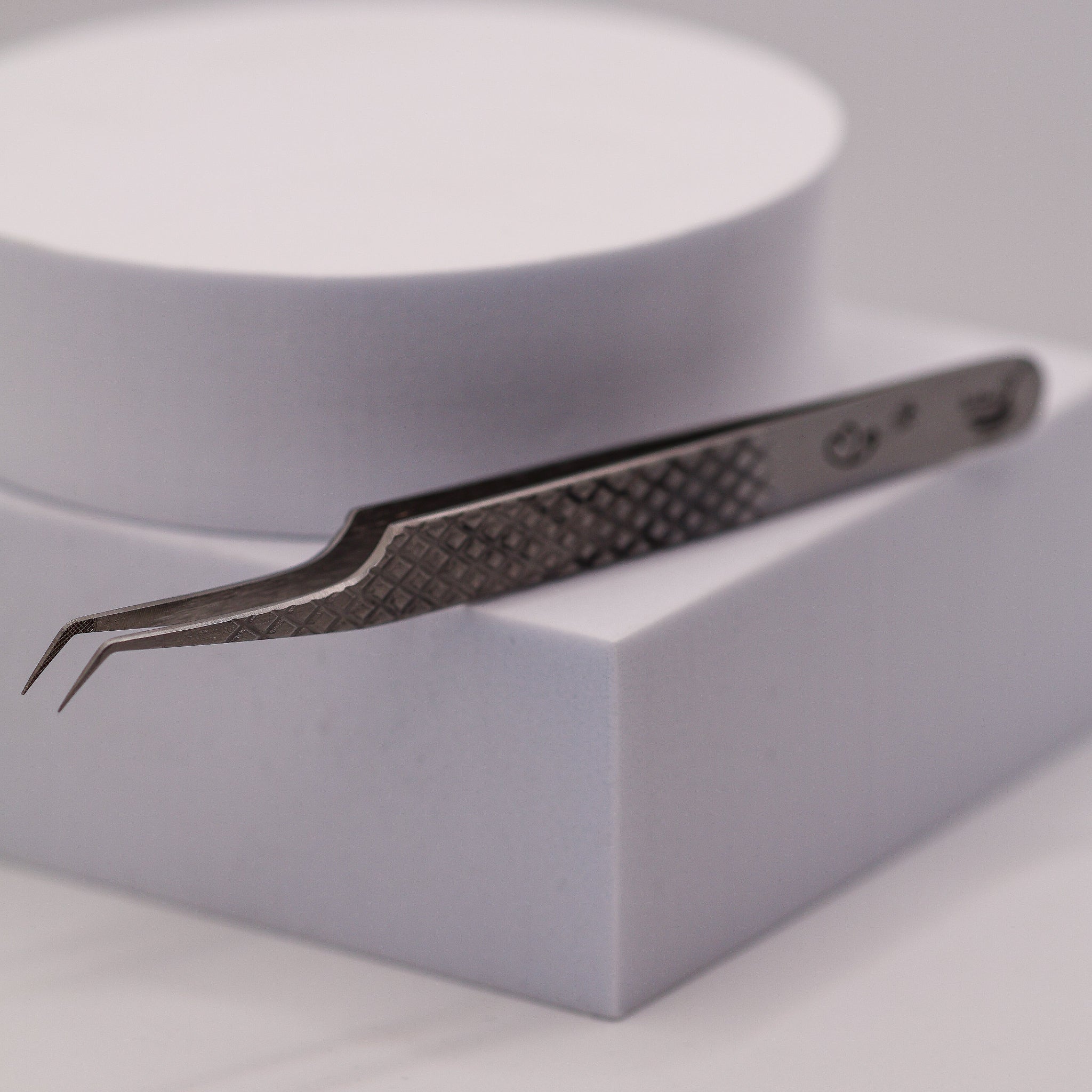 Hybrid 45 Degree Fibre Grip Tweezers