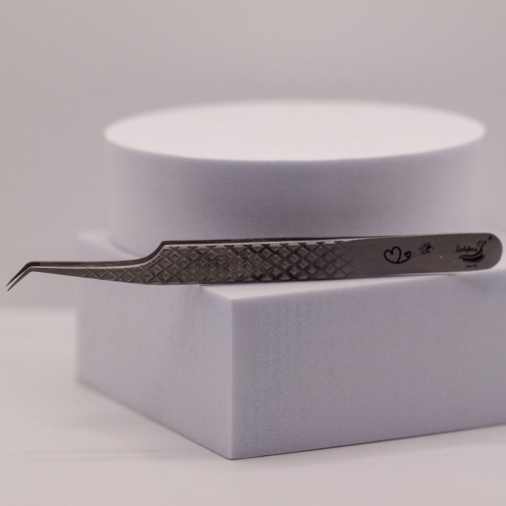 Hybrid 45 Degree Fibre Grip Tweezers