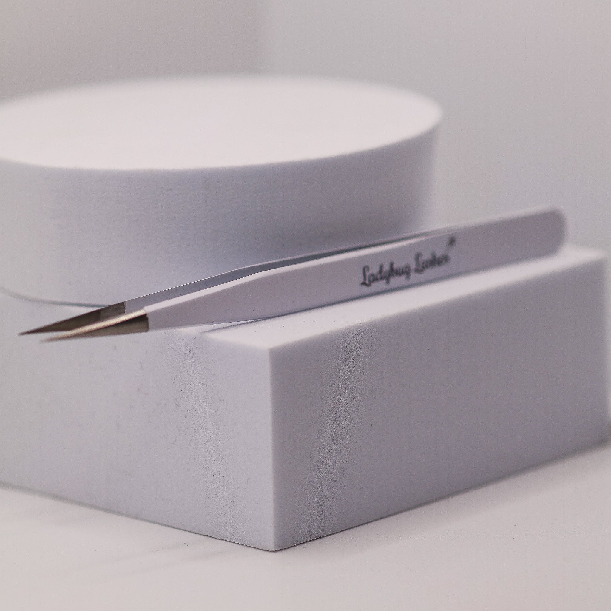 Straight Tip Isolation Tweezers Smooth Tip