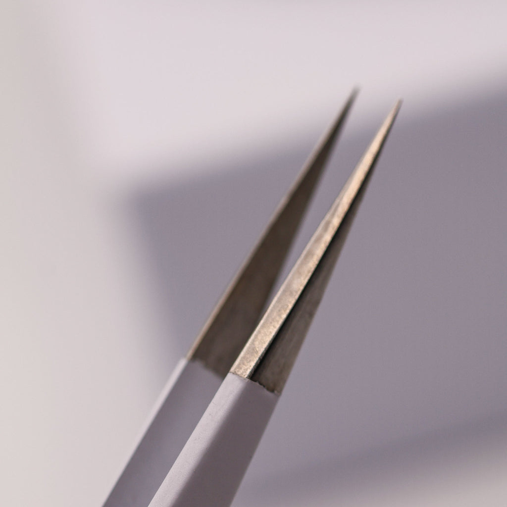 Straight Tip Isolation Tweezers Smooth Tip