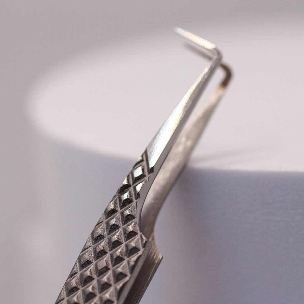 Classic 90° Tweezers Fibre Grip