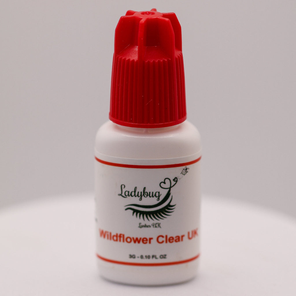 Wildflower UK Clear Lash Adhesive Glue 0.5-1s Cosmetic Grade