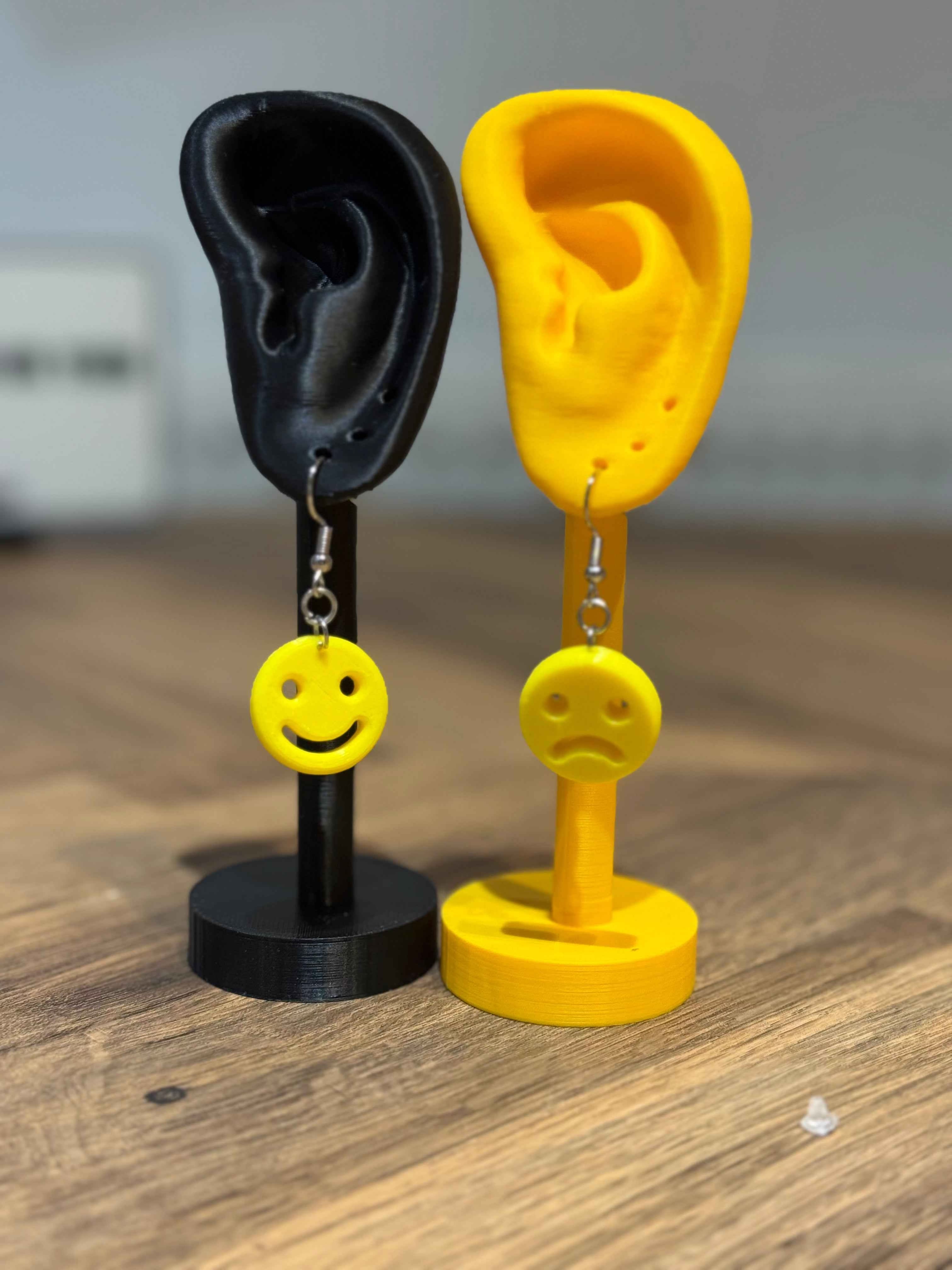 Potato Smiley Earrings | 3D Printed Nostalgic Food Earrings