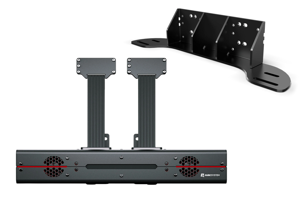 Qubic Seat Belt Tensioner with Universal Bracket - for Trak Racer and Non-Trak Racer Cockpits