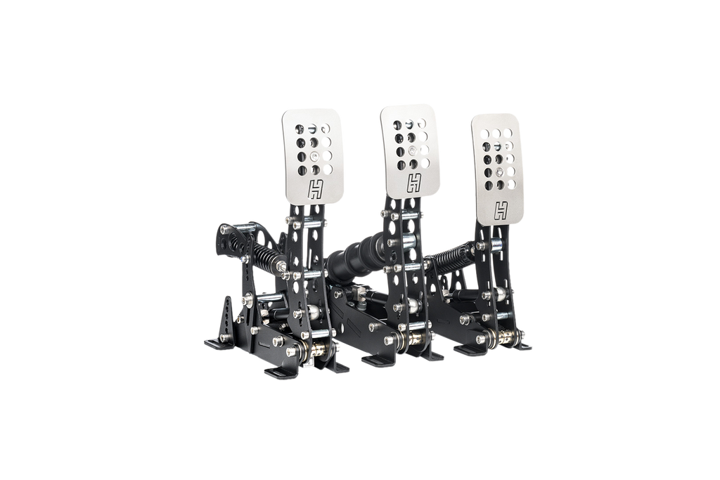 Heusinkveld Sim Pedals Ultimate+ 3-Pedal Set (Black) – Professional Hydraulic Brake, Throttle & Clutch for Elite Sim Racing