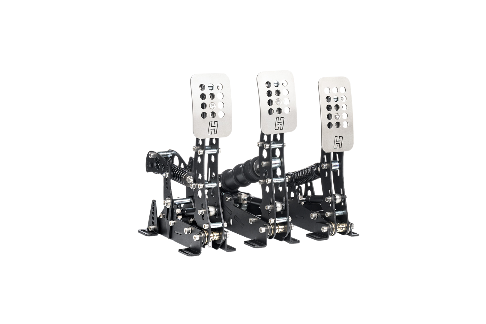 Heusinkveld Sim Pedals Ultimate+ 3-Pedal Set (Black) – Professional Hydraulic Brake, Throttle & Clutch for Elite Sim Racing