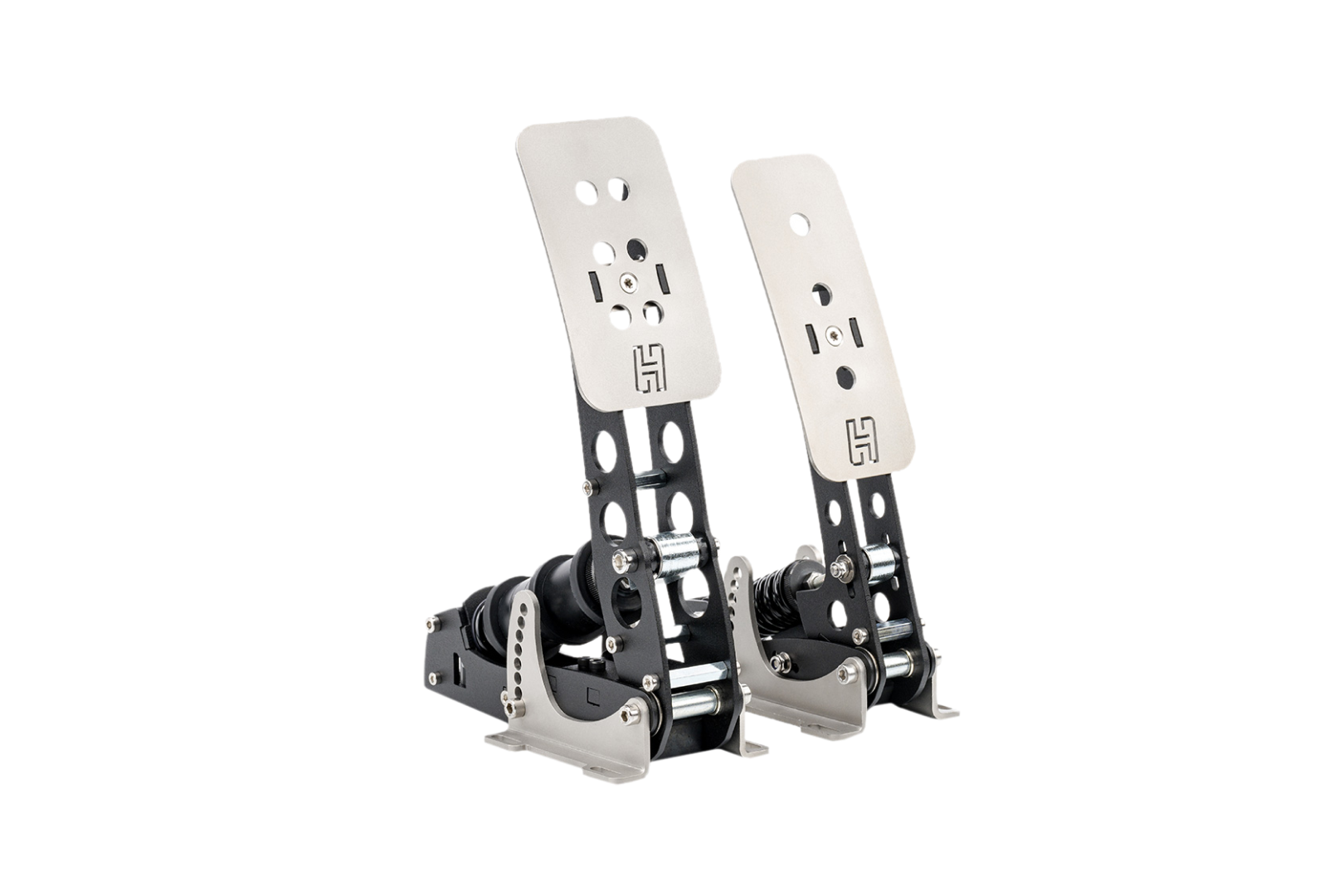 Heusinkveld Sprint 2-Pedal Set (Black) – Professional Sim Racing Brake & Throttle Pedals | Load Cell Precision