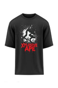 XAPE Rep Bleed Oversized Tee - Black