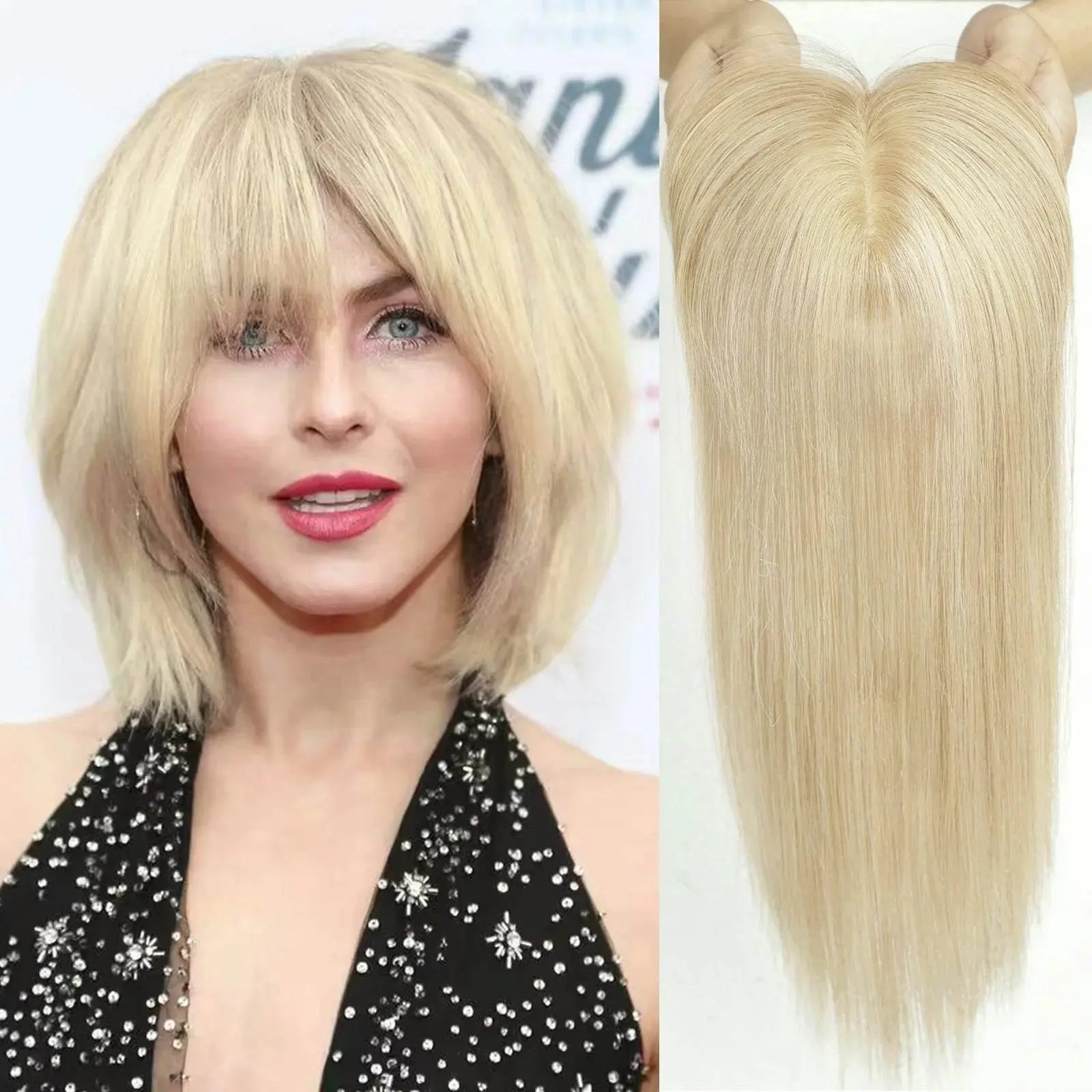 Blonde Ombre Silk Hair Topper