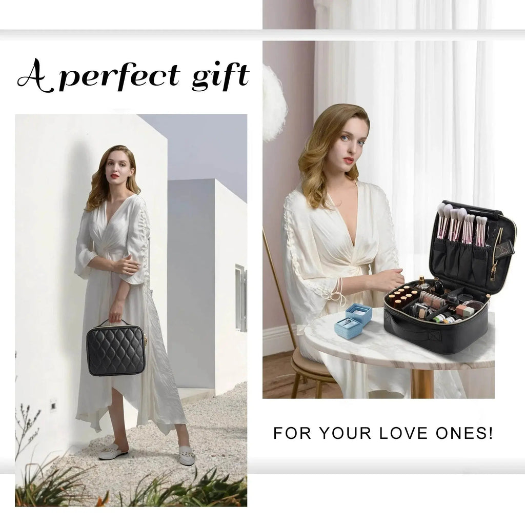 Cosmetic Brush Organizer Bag