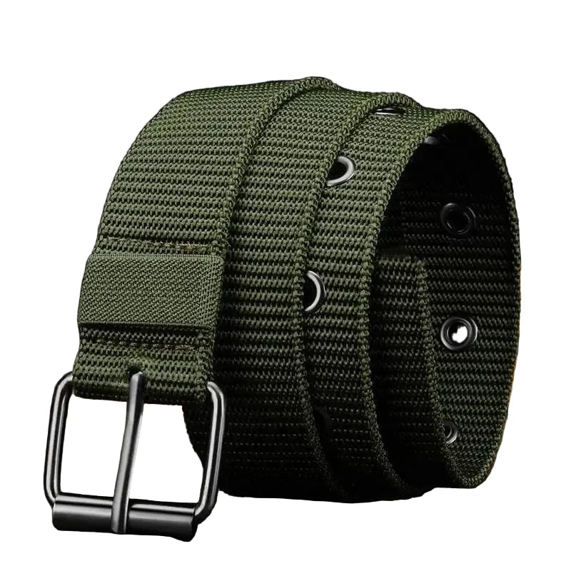 Adjustable Canvas Belt for Men Durable Everyday Secure Fit
