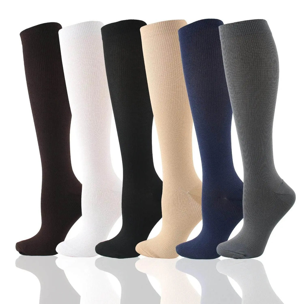 Black Skin Compression Socks