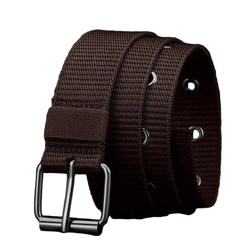 Adjustable Canvas Belt for Men Durable Everyday Secure Fit