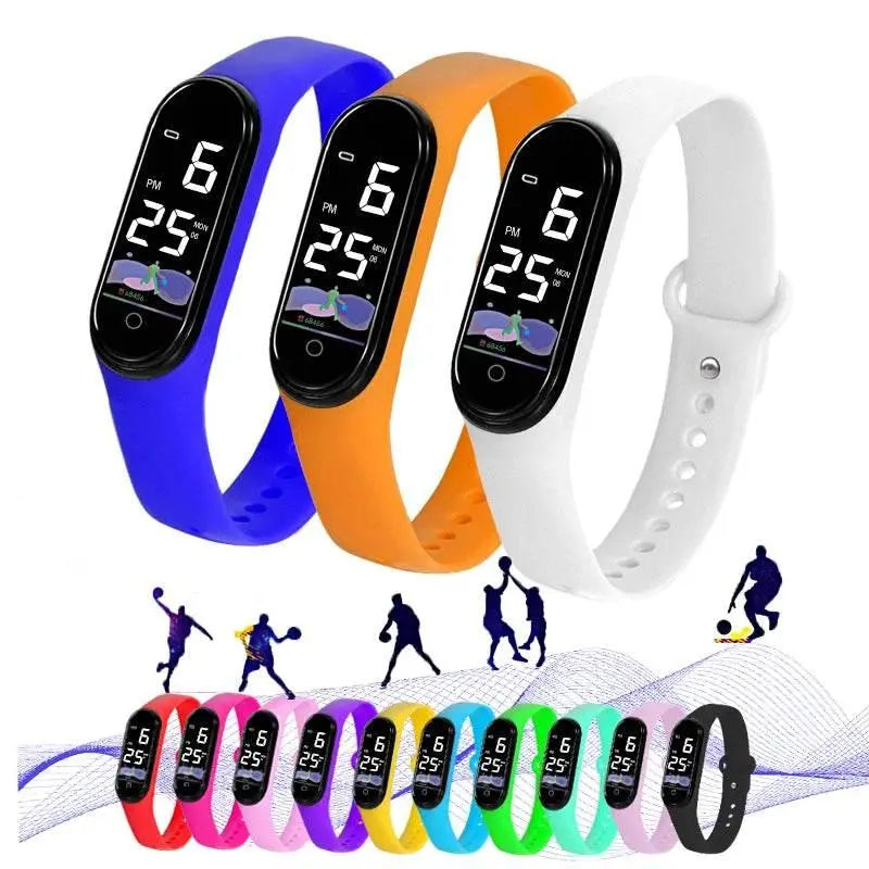 LED digital Sports watches