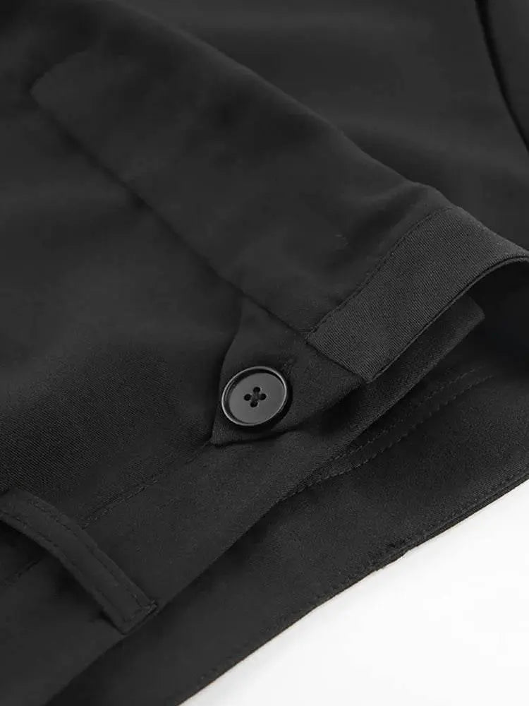 Black Loose Long Skirts