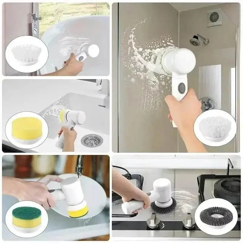 Cordless Electric Spin Scrubber